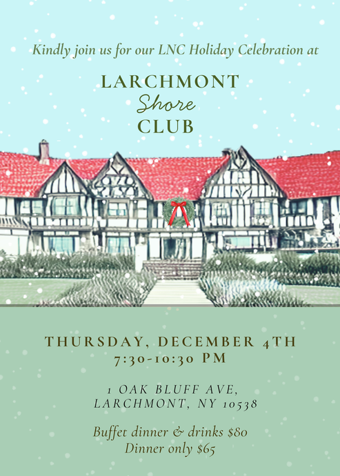Holiday Party at the Larchmont Shore Club